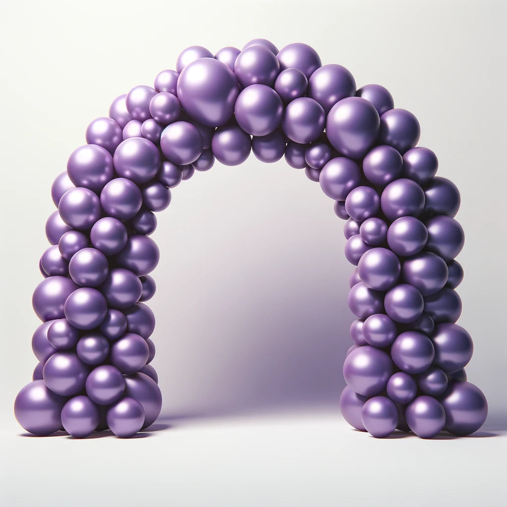 Purple Balloon Arch Kit