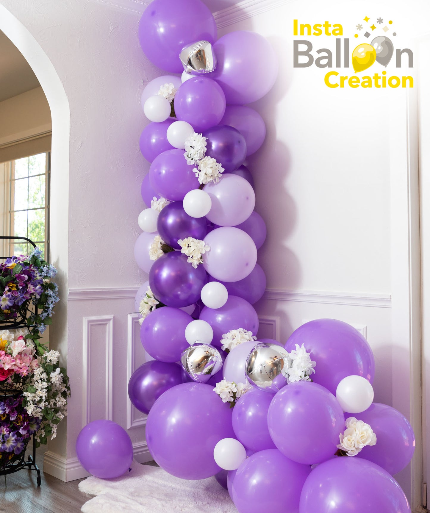 Lavender Garden Garland Kit