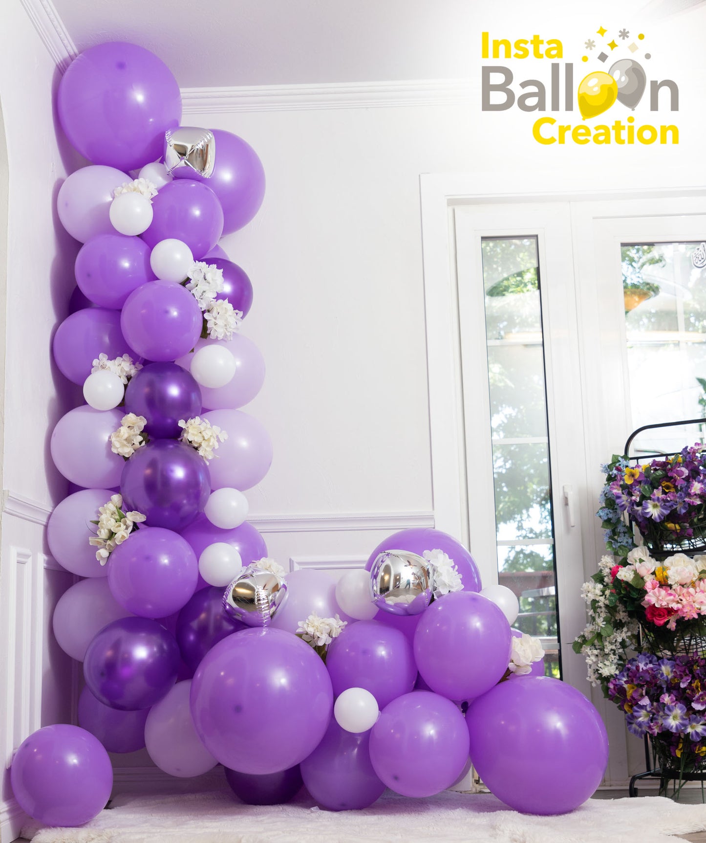 Lavender Garden Garland Kit