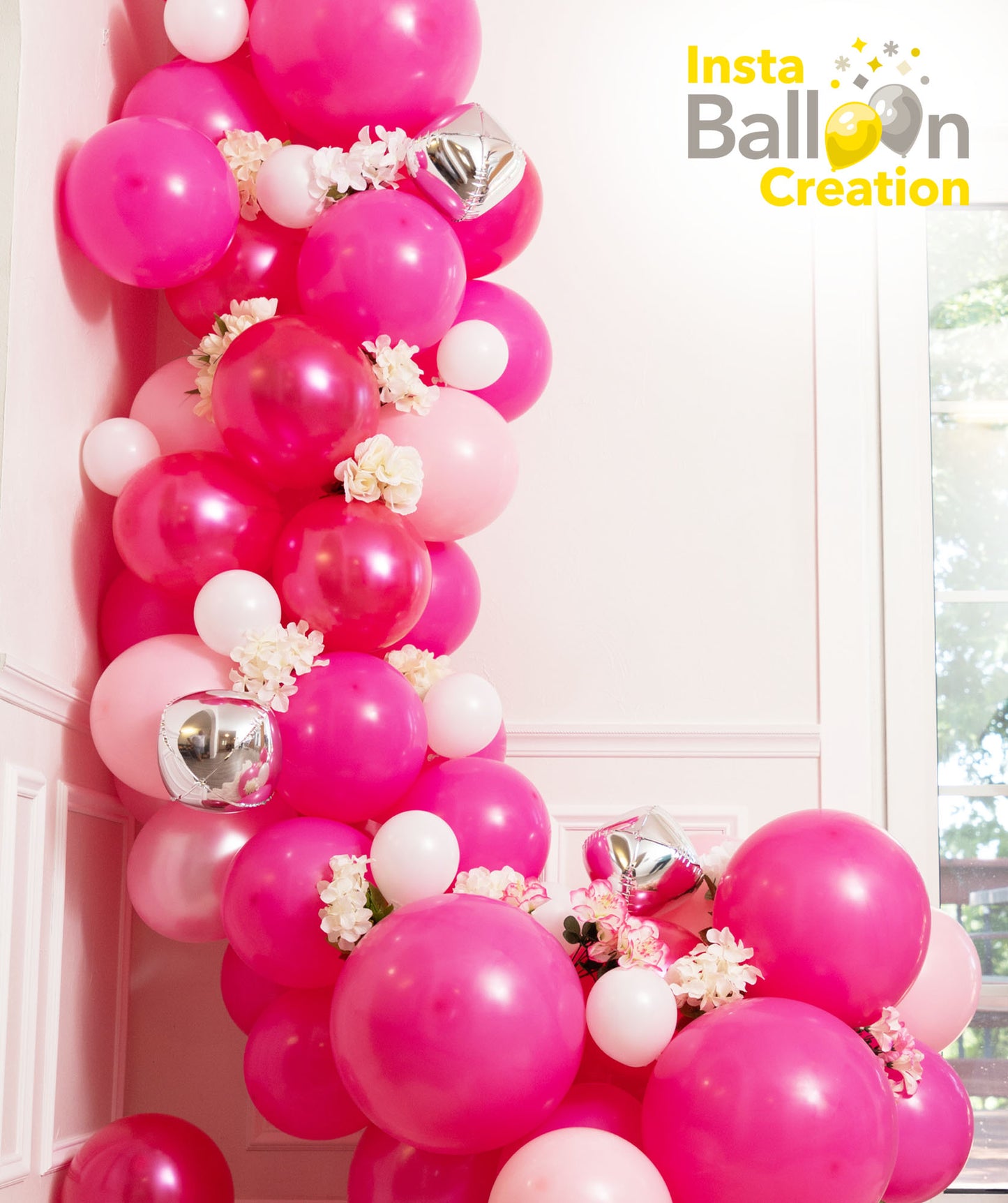 Pink Balloon Arch Kit